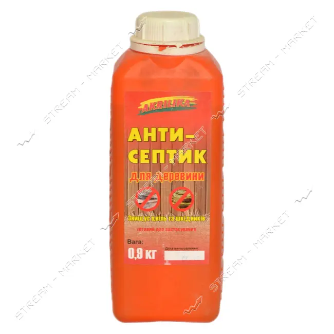 Антисептик по дереву Akrilika раствор 0.9кг                                                         