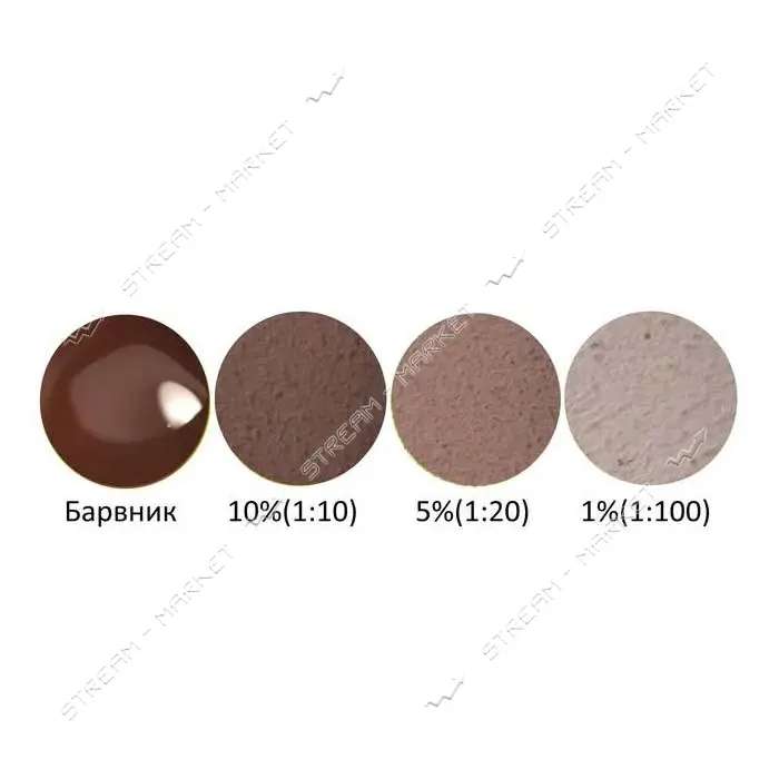 Пигмент для водоэмульсионной краски Кольорова хата 4 100г кофейный                                  