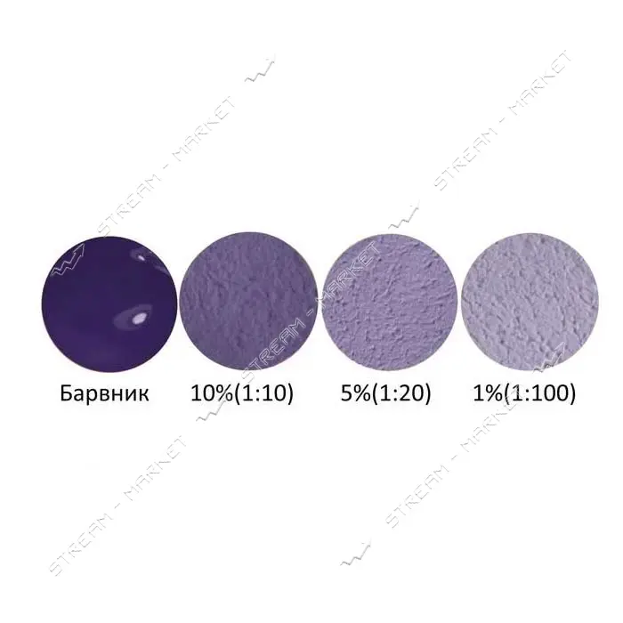 Пигмент для водоэмульсионной краски Кольорова хата 20 100г лиловый                                  