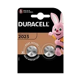 Батарейка Duracell литиевая CR 2025 2шт блистер