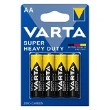 Батарейка VartaSuper Heavy Duty солевая AA/R06 4 шт блистер