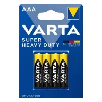 Батарейка Varta Super Heavy Duty солевая АAA/R03 4 шт блистер
