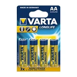 Батарейка Varta LongLife щелочная AA/LR06 блистер 4 шт