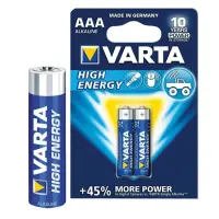 Батарейка Varta High Energy щелочная AAA/LR03 блистер 4 шт                                          