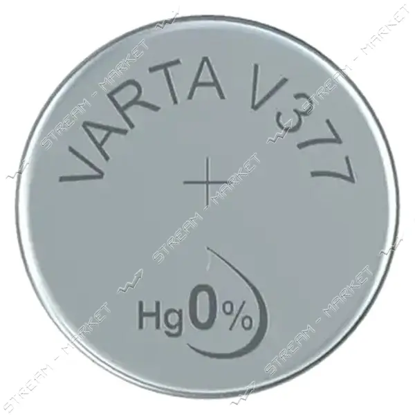Батарейка Varta часовая щелочная V377/LR626 круглая 1 шт                                            