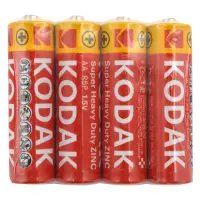 Батарейка Kodak Extra Heavy Duty солевая AA/R6 4 шт                                                 