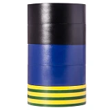 Набор изоленты ПВХ Аcko 19x0.13мм 10м 5шт ассорти                                                   