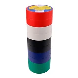 Набор изоленты ПВХ Аcko 19x0.13мм 20м 10шт ассорти                                                  