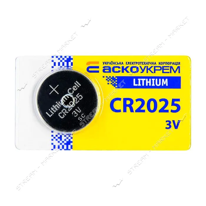 Батарейка Аcko литиевая CR2025 blister 5                                                            