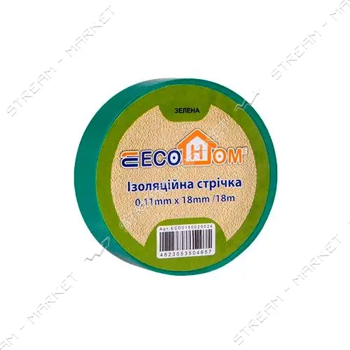 Изолента ПВХ Аcko ЭКО 18x0.11мм 18м зеленая