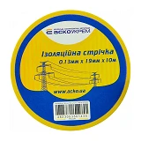 Изолента ПВХ Аcko 19x0.13мм 10м желтая                                                              
