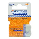 Батарейка Аcko щелочная 6LR61 Корунд термоусадка