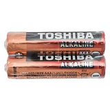 Батарейка Toshiba щелочная ААA/R03 микропальчик 2шт