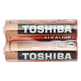 Батарейка Toshiba щелочная АA/R06 пальчик 2шт