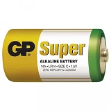 Батарейка GP Super щелочная C/LR14 средний бочонок 2шт                                              