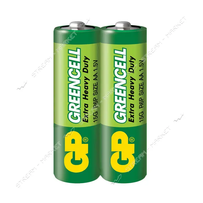 Батарейка GP Greencell AA/R6 2 шт