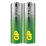 Батарейка GP Super AA/LR6 пальчик 2шт                                                               