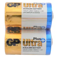 Батарейка GP Ultra Plus щелочная D/LR20 большой бочонок 2шт                                         
