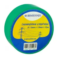 Изолента ПВХ Аcko 19x0.13мм 10м зеленая                                                             