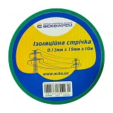 Изолента ПВХ Аcko 19x0.13мм 10м зеленая