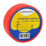 Изолента ПВХ Аcko 19x0.13мм 10м красная