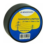 Изолента ПВХ Аcko 19x0.13мм 10м черная                                                              