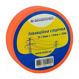 Изолента ПВХ Аcko 19x0.13мм 20м оранжевая                                                           