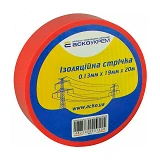 Изолента ПВХ Аcko 19x0.13мм 20м красная