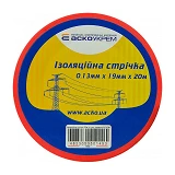 Изолента ПВХ Аcko 19x0.13мм 20м красная