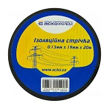Изолента ПВХ Аcko 19x0.13мм 20м черная