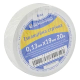 Изолента ПВХ Аcko 20мх19х0.13мм белая