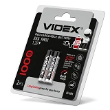 Аккумулятор Videx AAA/HR03 1000 mAh 2 шт                                                            