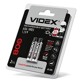 Аккумулятор Videx AAA/HR03 800 mAh 2 шт                                                             