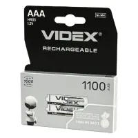 Аккумулятор Videx AAA/HR03 1100 mAh 2 шт                                                            