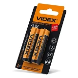 Батарейка Videx солевая AA/R6P пальчик блистер 2шт                                                  