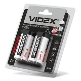 Аккумулятор Videx D/HR20 большой бочонок 7500mAh 2шт блистер                                        
