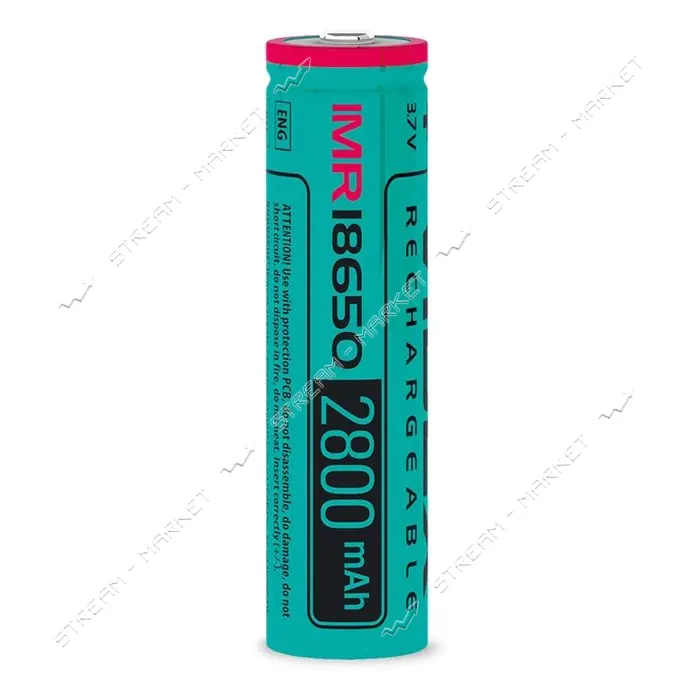 Аккумулятор Videx Li-ion 18650 2800mAh высокотоковый 20А без защиты