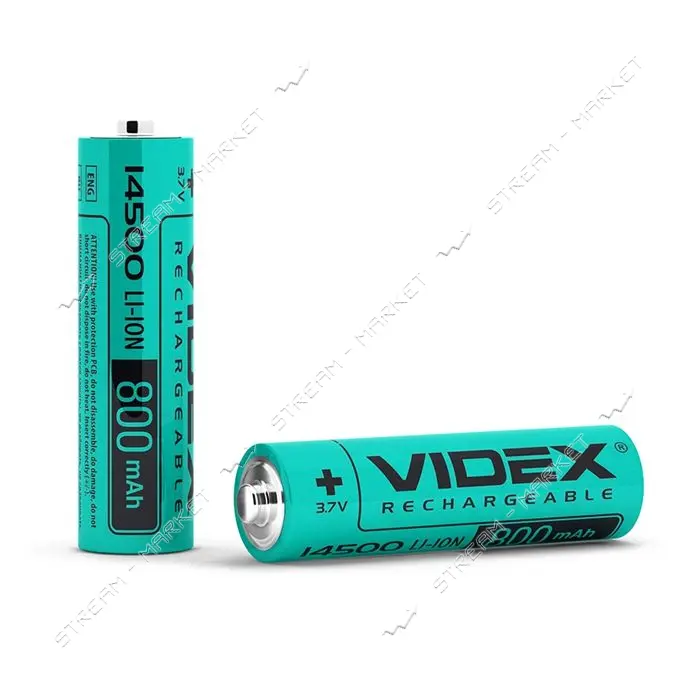Аккумулятор Videx Li-ion 14500 800mAh 3.7V без защиты