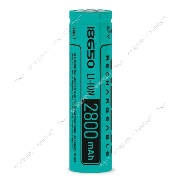 Аккумулятор Videx Li-ion 18650 2800mAh 3.7V без защиты