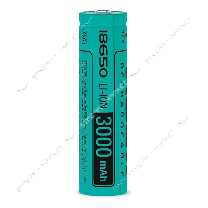 Аккумулятор Videx Li-ion 18650 3000mAh 3.7V без защиты