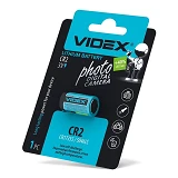 Батарейка Videx литиевая CR2 3V блистер 1шт                                                         