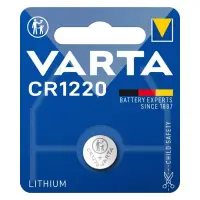 Батарейка Varta літієва CR 1220 3V блістер 1шт                                                      