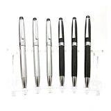 Ручка шариковая Baixin BP-P51-1-1-2 металлическая синяя                                             
