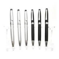 Ручка шариковая Baixin BP-P51-1-1-2 металлическая синяя                                             