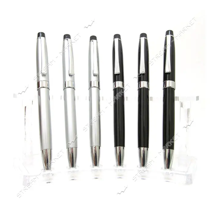 Ручка шариковая Baixin BP-P51-1-1-2 металлическая синяя                                             