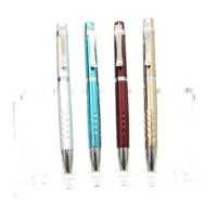Ручка шариковая Baixin BP321 металлическая поворотная цвет чернил синий цвет корпуса ассорти        