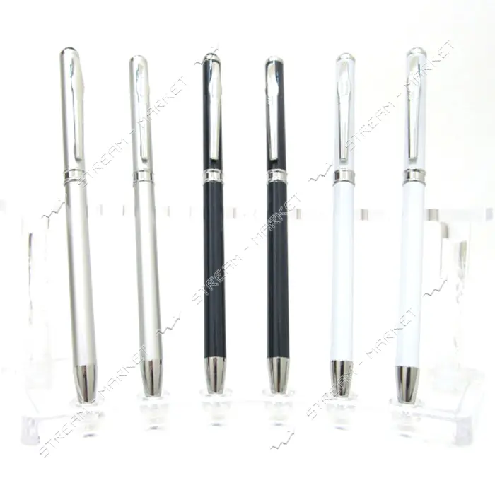 Ручка шариковая Baixin BP703D металлическая поворотная синяя