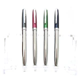Ручка шариковая Baixin BP902 New металлическая поворотная синяя