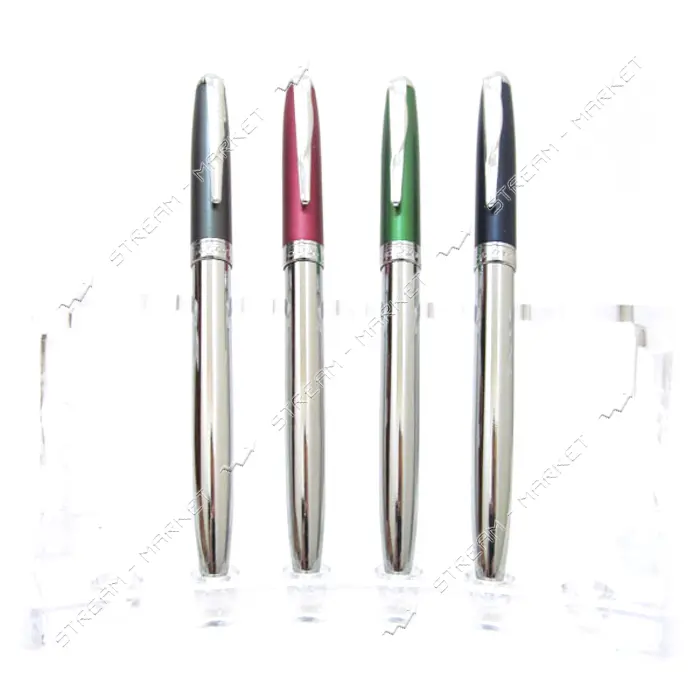 Ручка шариковая Baixin BP902 New металлическая поворотная синяя