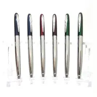 Ручка шариковая Baixin BP903C металлическая поворотная синяя                                        